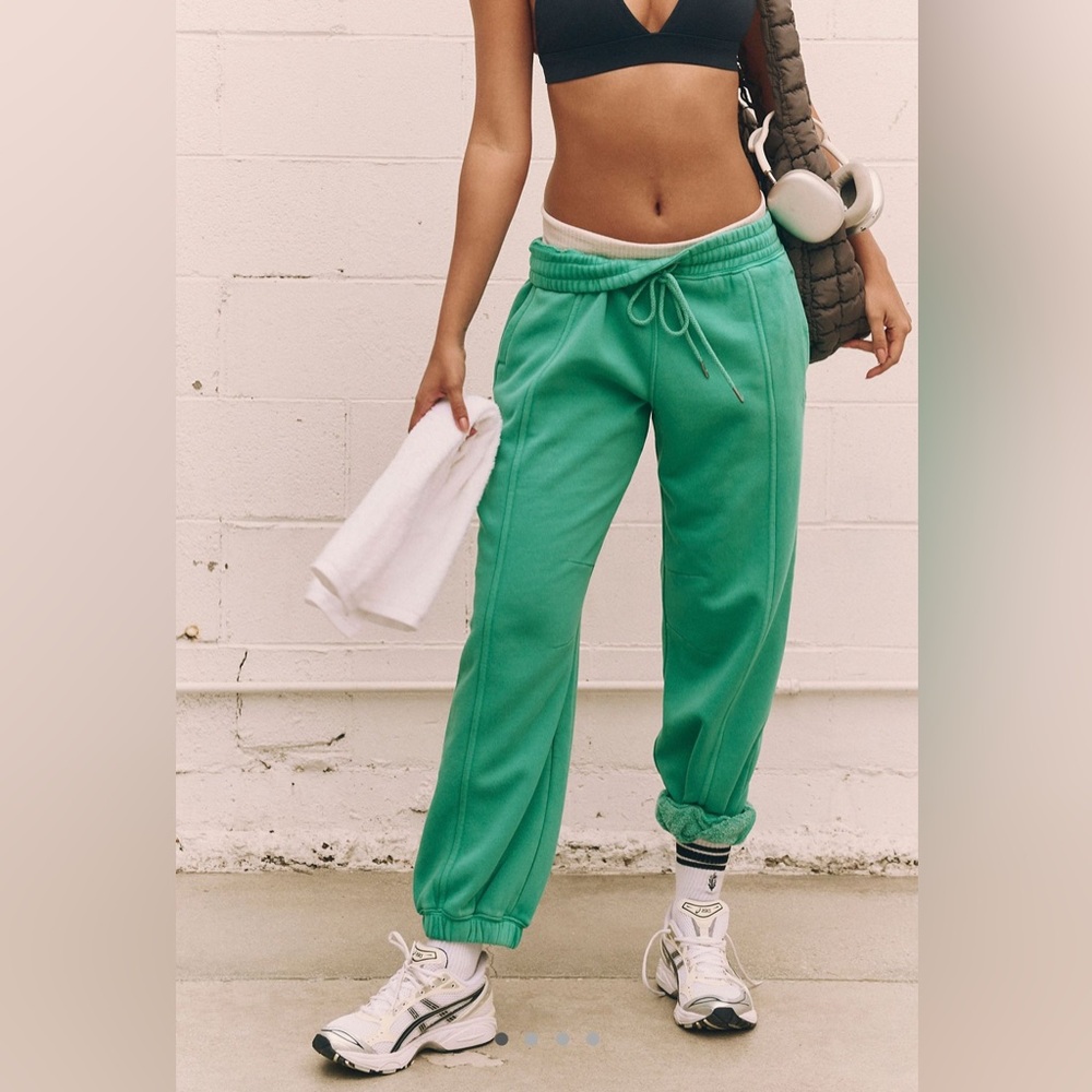 FP Movement Sprint To The Finish Pants in Sea foam